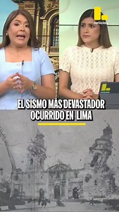El peor sismo que sufrió Lima fue el 28 de octubre de 1746 y habría sido de entre 8.8 y 9 grados. ¿Estamos preparados para otro de similar magnitud? #LatinaNoticias #Perú #NoticiasPerú | Latina Noticias