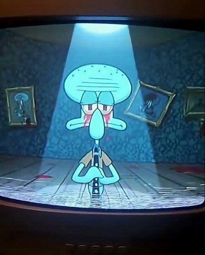 Squidward’s Suicide Found Footage. #creepypasta #redmist #squidward #spongebob