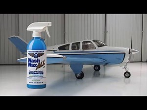 Aircraft Waterless Wash- How to clean an aircraft