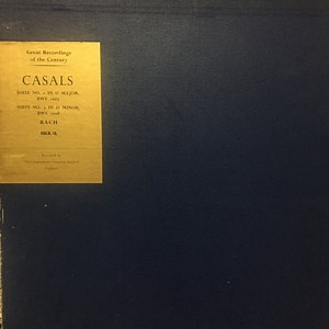 Pablo Casals - Bach : Suite No.1, Suite No.2