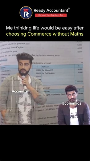 Me Choosing Commerce Without Maths 😌 | Accounts & Economics Reality Check 😂 | Student Life