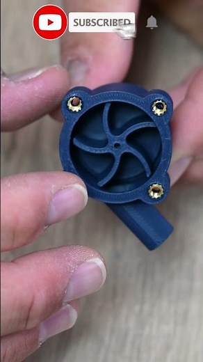 How to make a water pump with 3d printed parts #waterpump #3dprinting #diy