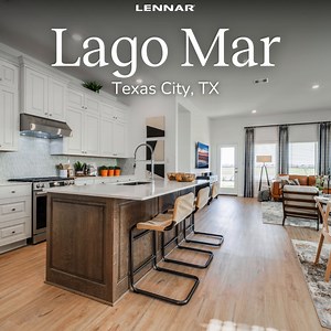 👉 Lago Mar is a lagoon masterplan community of new single-family homes for sale in Texas City, TX, complete with extensive onsite amenities. 🌳 🤩 🏠 Don't miss your chance! Schedule an appointment today! 📲 888-671-8175 | Lennar Houston