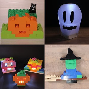 Getting ready for Halloween? Try building these amazing decorations with your child! | LEGO Family