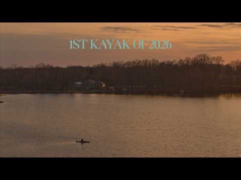 First Kayak Ride of 2026|Drone + GoPro Adventure