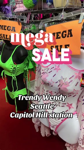 Seattle! Shop our Rave, pole and festival Clearance Sale in Progress. Burning Man Lightning in a Bottle Electric Forest EDC furs, lingerie, rave outfits, festival fashion, restock the fun closet and grab deals for the season. Griztronics, Crankdome, Levity, Beyond Wonderlsnd, Ultra, so many shows, so many fits needed! #ravetok #edm #edmlifestyle #seattle #rave