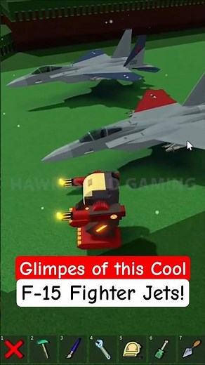 Roblox Build a Boat for Treasure F-15 Fighter Jet by Futurething22 #babft #roblox
