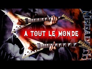 Megadeth - A Tout Le Monde FULL Guitar Cover