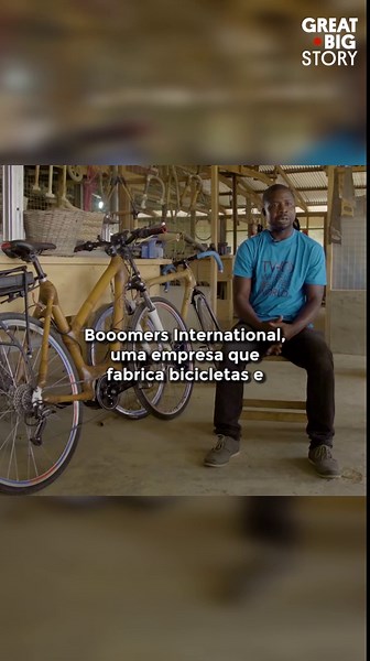 Kwabena Danso, revolucionando a mobilidade com bicicletas de bambu