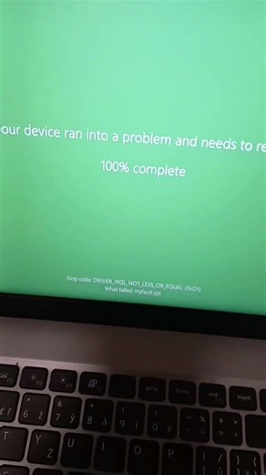 Windows xp tour has bsod