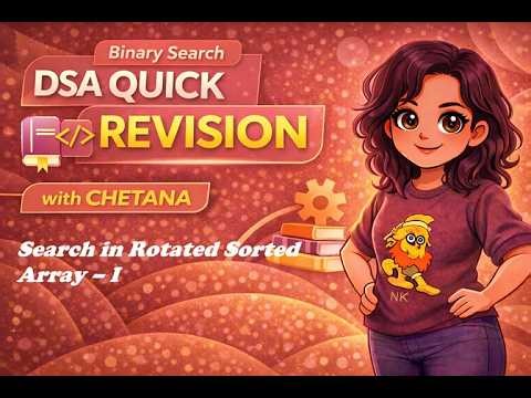 3. Search an element in rotated Array 1