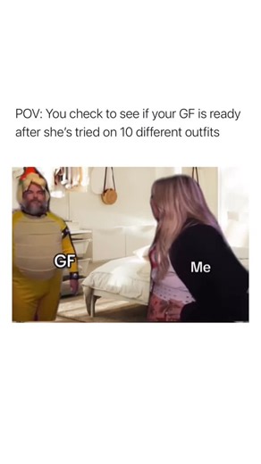 relatable account on Instagram: "Real #real #relatable #gf #bf Fun fact: In The Super Mario Bros. Movie (2023), Charles Martinet — the longtime voice actor for Mario in the video games — makes cameo appearances as both Mario and Luigi’s father, and as Giuseppe, the man playing an arcade game in the pizza shop. This was a nod to fans who grew up with his iconic voice."