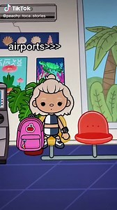 Exploring Toca Life: Airport in Toca Boca World