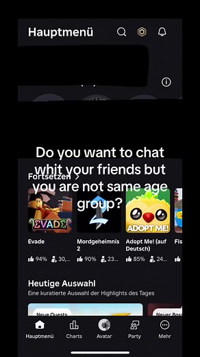 How to Chat with Friends on Roblox Across Age Groups