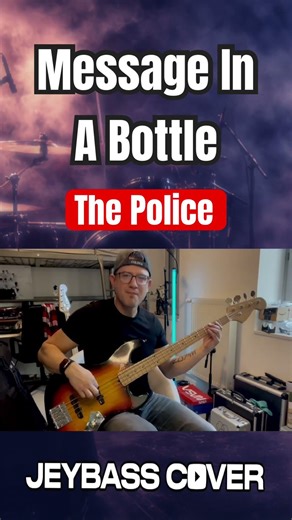 Message In A Bottle (The Police) / bass Cover by @Jeremievinet