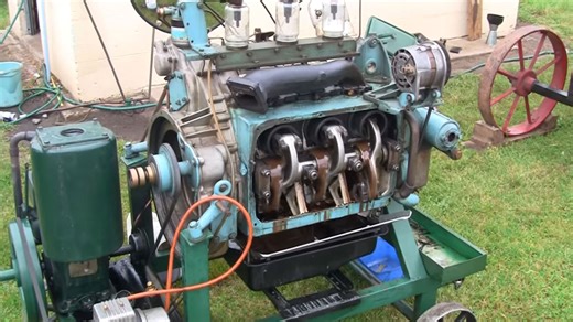 This weird three-cylinder engine has six pistons, burns diesel, and powered trucks for decades