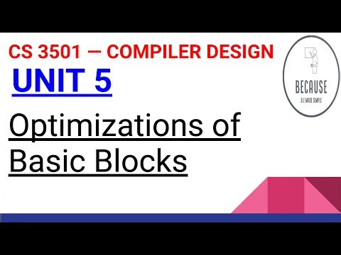 5.8. Optimization of Basic Blocks in Tamil