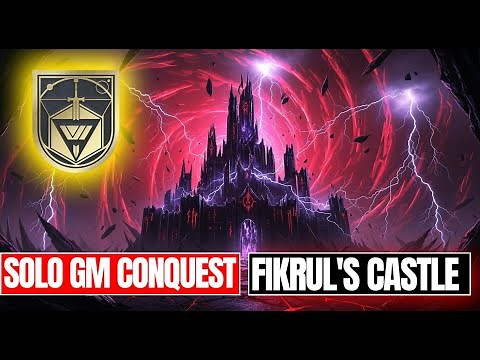 Fikrul's Castle Solo Grandmaster CONQUEST | Conqueror Seal Guides | Destiny 2