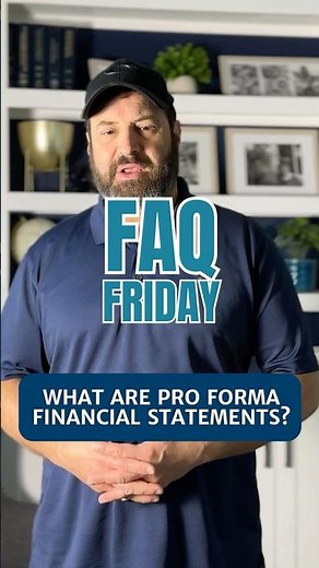What are pro forma financial statements? #ProForma #FinancialPlanning #Business #EntrepreneurTips