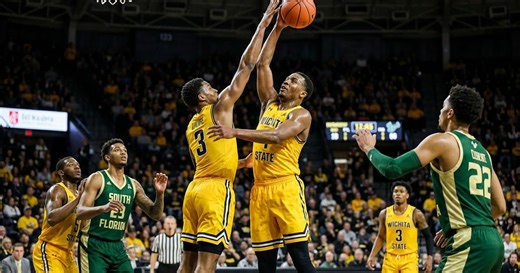 Wichita State Shocks South Florida in College Basketball Clash