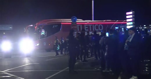 M063-A CORUÑA LLEGADAS DEPORTIVO ATLÉTICO DE MADRID