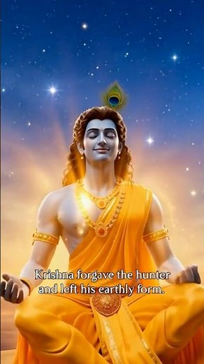 How Did Lord Krishna Die From Just One Arrow? - Legends of Indian gods