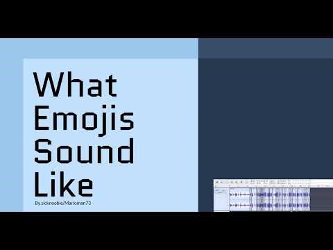 What Emojis Sound Like