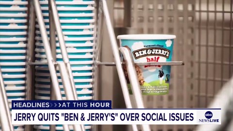 Ben and Jerry's co-founder resigns from company, emphasizes core values