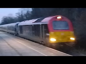 10/12/25- TfW Class 67 - 67016 & DVT 82227 & TfW Class 67 - 67022 - Holyhead Car M.D. to Crewe C.S.