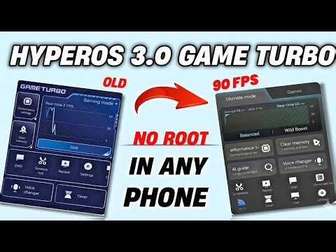 Install Latest HyperOs 3.0 Game Turbo In Any Xiaomi Phones