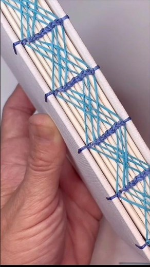 Make this book! Coptic Stitch + Woven Spine