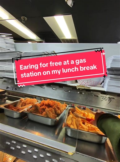 Good thing my friend lets me get everything for free 😂 #gasstation #gasstationgirl #pov #foodie #foodtok