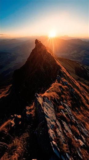 Mountain Sunset Color Shift 🌄 Before It’s Gone