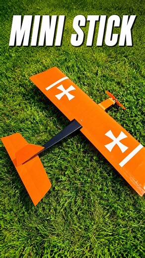 Fast Balsa RC Park Flyer! Mini Stick Evo 650mm
