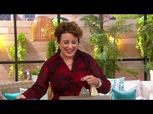 Diamonique x Jane Treacy Virginia's Heirloom Ring, Platinum Clad on QVC