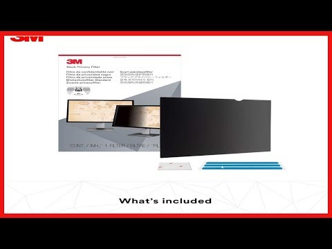 3M Privacy Filter for 21 3 Monitors Protect Your Screen and Your Data