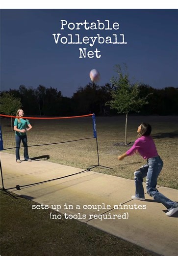 Portable Volleyball Net for Easy Setup - Perfect for Games