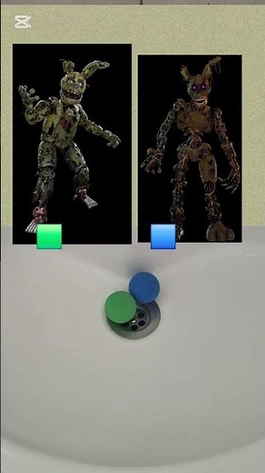 🔥 Burntrap vs 💀 Springtrap#burntrap #springtrap #fnaf