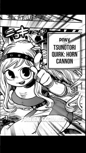 Pony's Quirk Explained - MHA