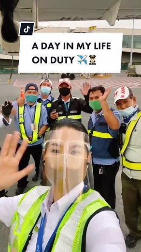 Pilot Chezka Carandang on TikTok