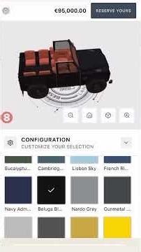 New Defender 90 & 110 — now live in the Design Studio\n\nHard top or soft top\nClassic, Beach, or…