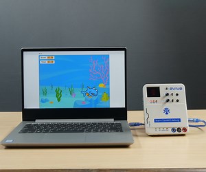 The Hungry Shark Game in PictoBlox: Scratch Based Programming Software