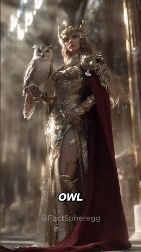 Athena: Beauty, Brains & Battle ⚔️🧠 #athenastory #facts #historicalmyths