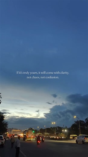 Vishakha 🪷 | If it's meant for you, it won't leave you guessing. It will feel right, calm, clear, and aligned ❤️ 💌 Send this to someone special!... | Instagram