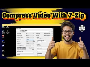 How To Compress Video With 7-Zip | Reduce File Size Without Losing Quality (2025)