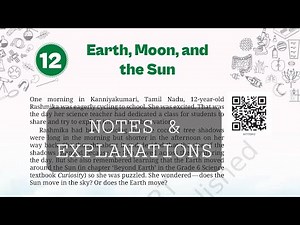 Class 7 Science Curiosity Chapter 12 | Earth Moon and The Sun | Full Chapter Notes & Explanations