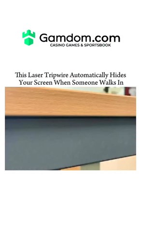 NOCODUSA on Instagram: "Privacy isn’t broken anymore. It’s automated. This laser tripwire setup uses a simple but clever principle: motion interruption. A low-power laser is aimed at a light sensor placed across a doorway or entrance. As long as the laser beam stays uninterrupted, the system assumes you’re alone and your screen stays visible. The moment someone walks in and breaks the beam, the system instantly triggers a command to hide, dim, lock, or blur your screen. Behind the scenes, a micr