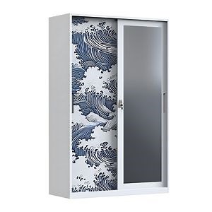 [Hot Item] Customizable Metal Locker Cabinet Home Furniture Steel Storage Wardrobe