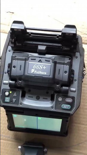 How to Splicing Optical Fiber with Fujikura 66S+ #windows #aitools #ai