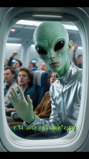 Alien saves plane from hijackers #hijack #alien #plane #story